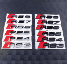 AUDI RS3/RS4/RS5/RS6/RS7 BADGE