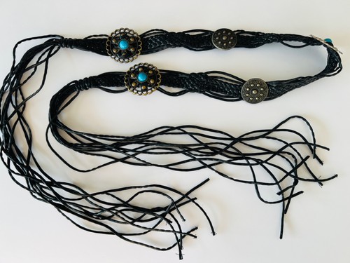 Vintage 1990s boho braided - vintage,