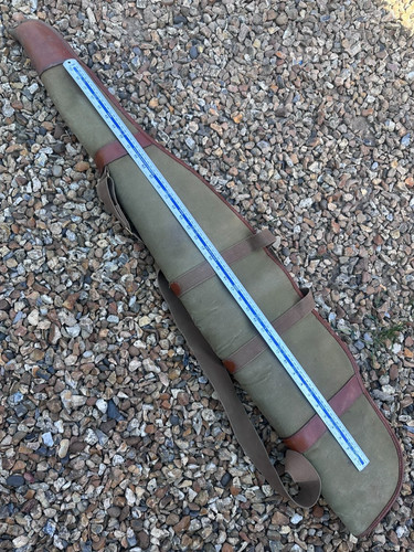 Canvas leather gun - canvas/leather, slip