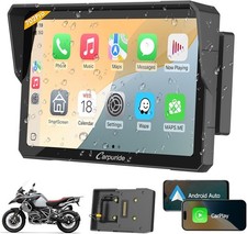 W702B PRO for BMW Motorcycle CarPlay & Android Auto Dual Bluetooth, 7" Waterpro