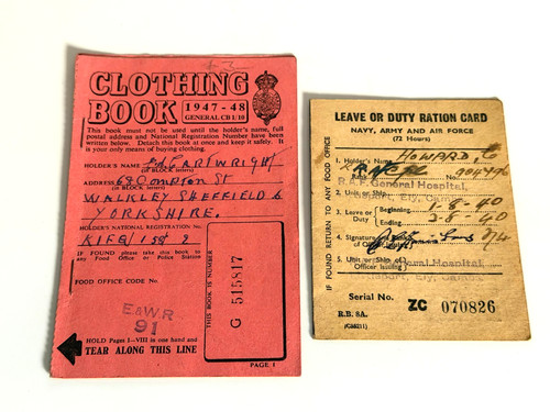 Ww2 leave duty ration - duty,