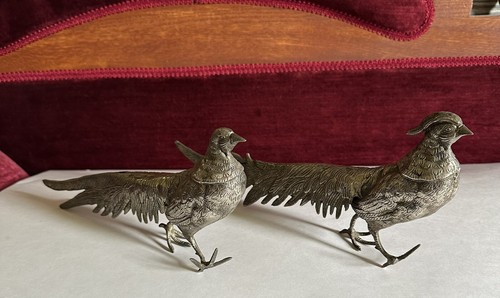 Vtg italy metal - vtg, pheasant