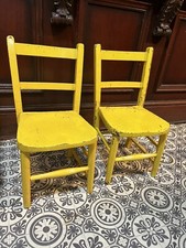 X 2 Antique Childrens Chairs