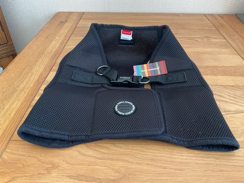 Puppia black soft harness - harness,