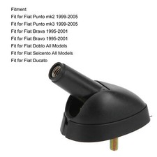 Car Antenna Base Adapter Black For Punto/Doblo/Brava/Bravo/Seicento/Ducato