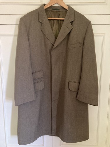 Crombie wool covert - coat, 44r