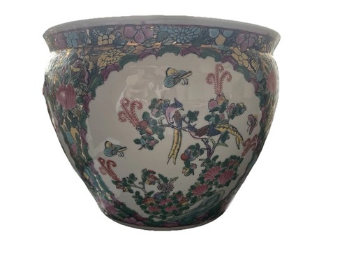 Chinese plant pot - pot, with