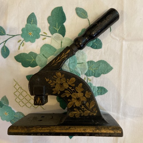 Antique cast iron - iron, letterpress