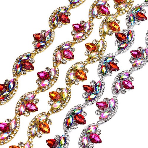 90cm rhinestone trim crystal - trim,