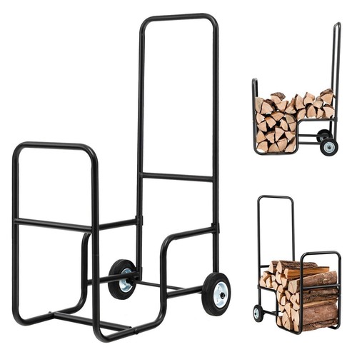 Fireplace log storage rack - fireplace,