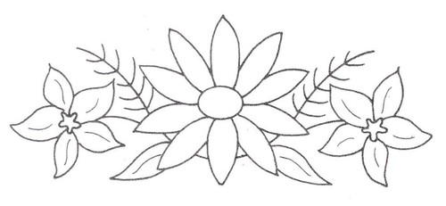 Embroidery transfer iron - embroidery, on