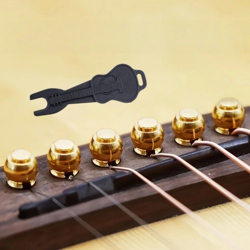 Gold brass acoustic guitar - gold,