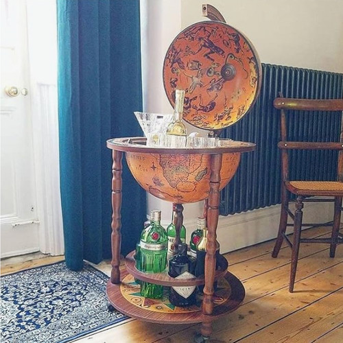 Luxury globe drinks cabinet - drinks,