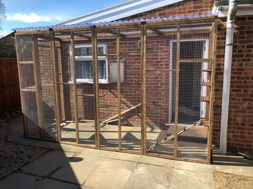 Catio cat run - cat, enclosure