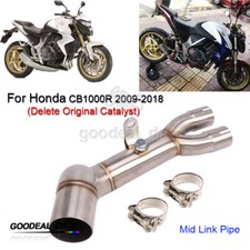 Mid Pipe For Honda CB1000R 2009-2018 Exhaust System Middle Tube Replace Catalyst
