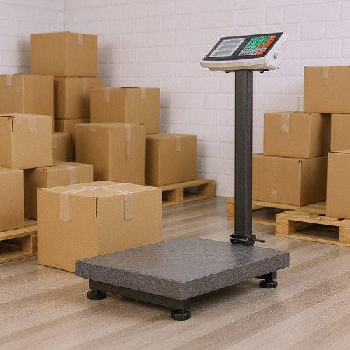 Large electric platform scale - platform,