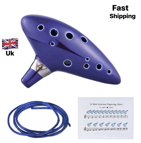 Holes ocarina ceramic - 12, alto