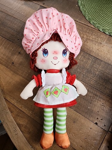 Strawberry shortcake rag doll - strawberry,