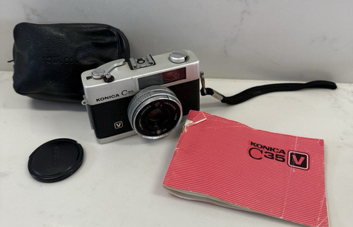 Konica c35 rangefinder - rangefinder, vintage