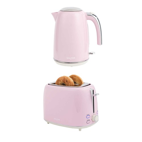 Salter retro pink kettle - retro,