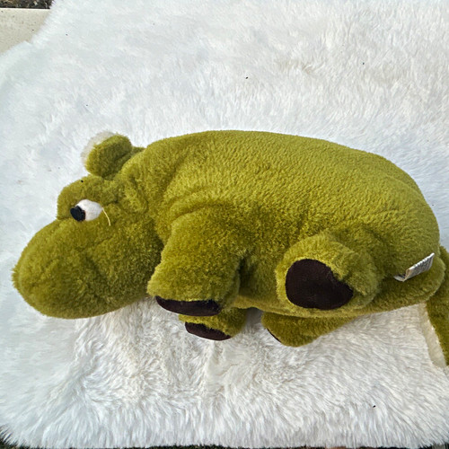 Merrythought green plush bear - merrythought,