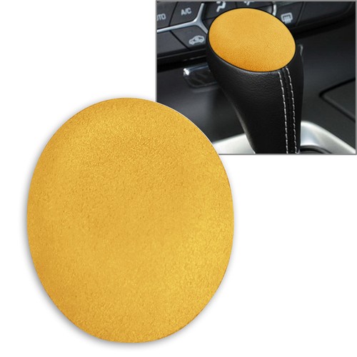 Suede gear shift - suede, head