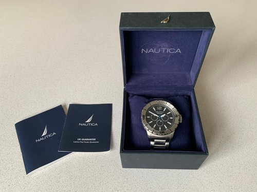 Nautica watch a19569g - nautica,