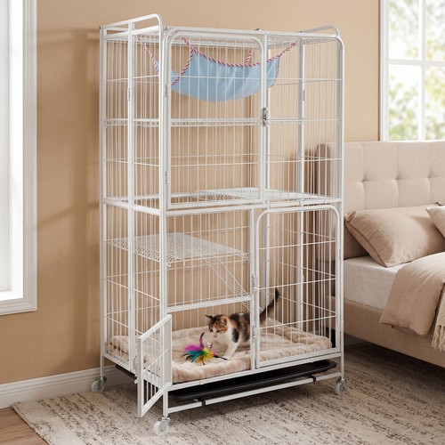 Tier cat cages indoor with - cat,