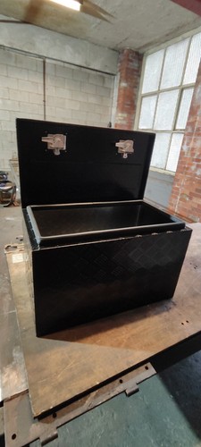 Alluminium storage box - alluminium,
