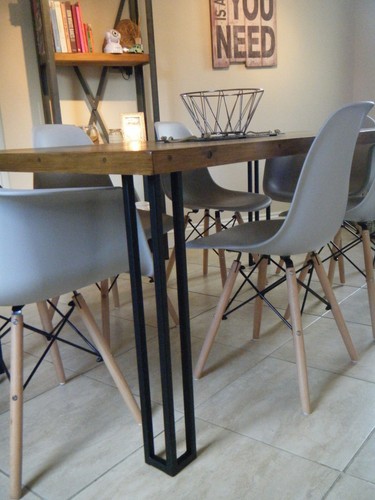 Metal table legs - metal, made