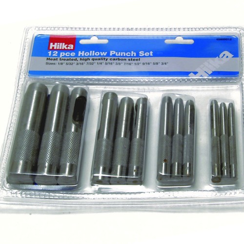 Hilka hole punch set 12pc - set,