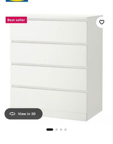 Ikea malm high - ikea, bed