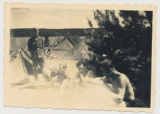 Photo Krosno Luftwaffe Camouflage/Camo Tent Soldiers (2753)