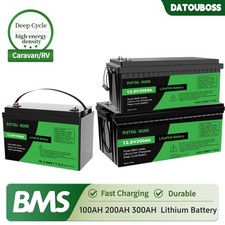 12V 100Ah 200Ah 300Ah Lithium
