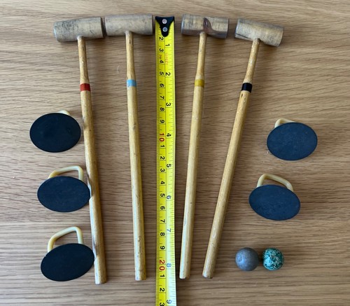 Vintage table croquet - table, in