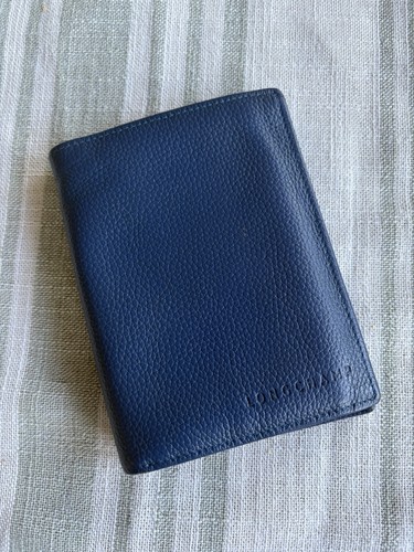 Longchamp blue leather mens - blue,