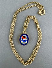 Vintage Micro Mosaic Necklace