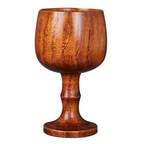 Wooden wine goblet classical - wine,