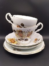 X2 Harleigh Bone China Trios