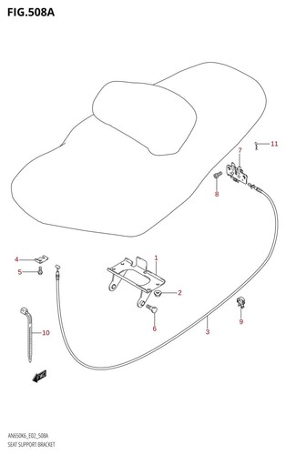 Suzuki genuine bolt dl1000 - genuine, k7