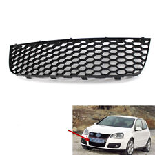 Front Bumper Grille Hollow Type fit for VW MK5 Golf GTI Gt Sport 2006-2009 Black