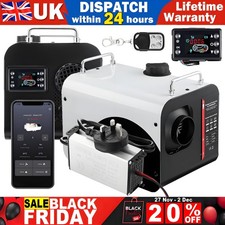 8KW 12V 24V 240V Diesel Air Heater w/ Power Adapter Bluetooth For Garage Camper