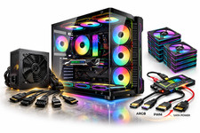 Gaming PC Case ATX Tempered