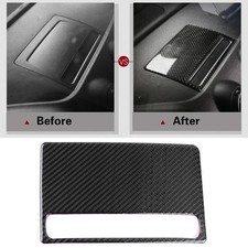 For Audi A3 S3 RS3 8V 2013-2019 Real Carbon Fiber Interior Display Cover Trim^