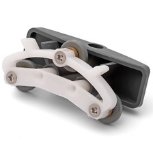 1 x Daryl Shower Door Rollers/Runners/Spares/ Triple Wheels 17mm Wheels KH2