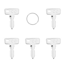 5Pcs Golf Cart Replacement Keys Fits Club Car DS Electric Golf Cart Metal Key