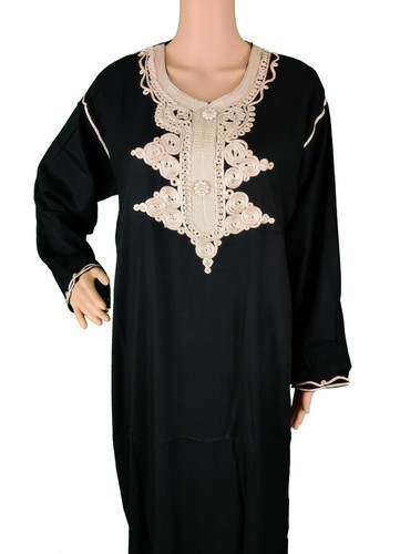 Moroccan kaftan cotton - cotton, maxi