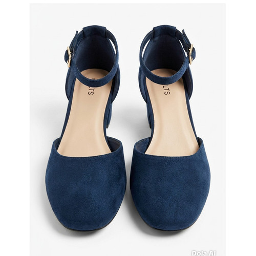 Lts women navy blue suede - lts,