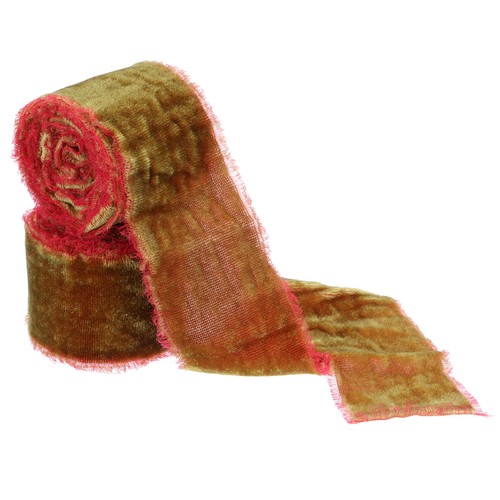 Cinnamon velvet ribbon 1 2 - cinnamon, 1-1/2