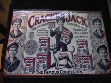 Cracker Jack  tin Sign Wall